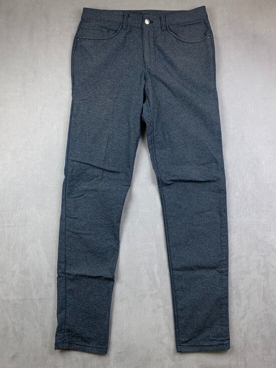 lululemon athletica Other - Lululemon Mens 30 Blue Chino ABC Pant Slim Tech Canvas Tapered M5609S 30x32